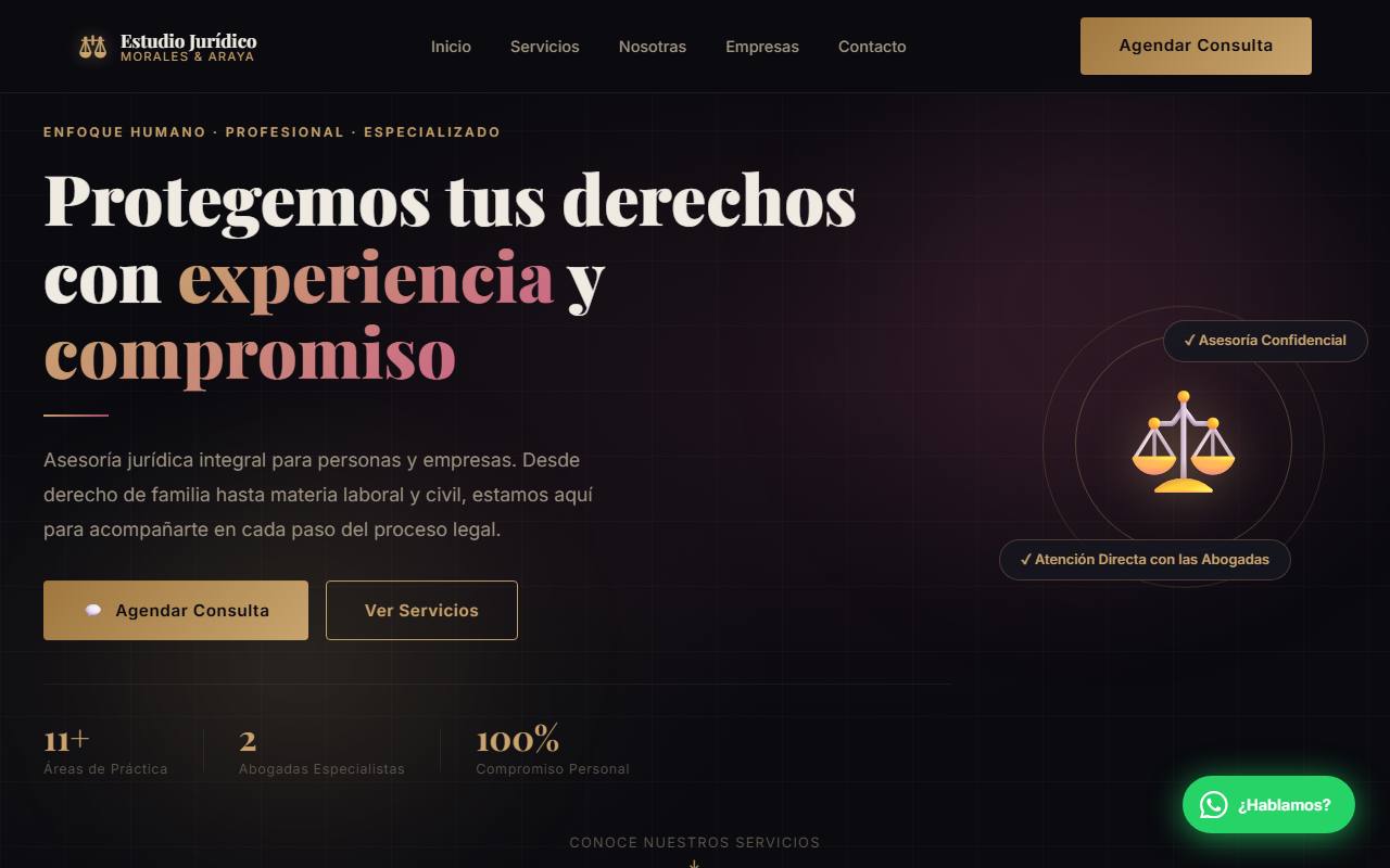 Preview de Estudio Morales Araya